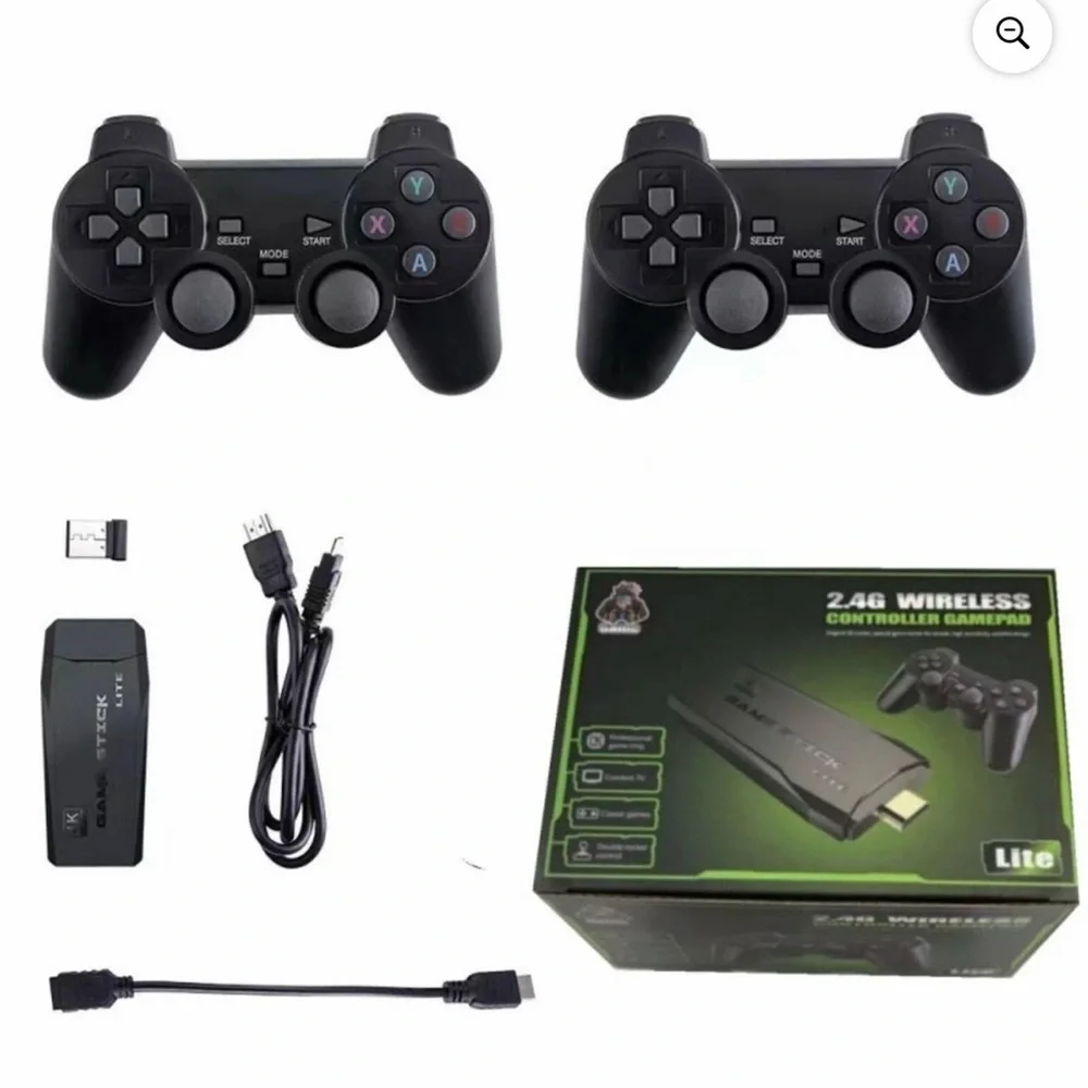 Black M8 Game Console U Bao 2.4g Wireless PS1 TV Game Console U8 HDMI HD 4K
